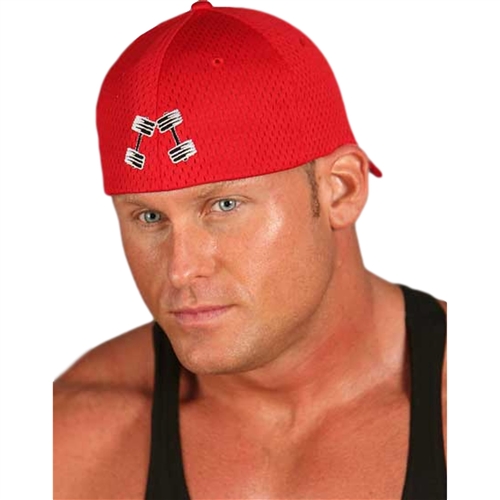Mens Flexfit Mesh Baseball Cap - Camp Muscle