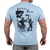 Mike Mentzer Bodybuilding T-Shirt - Light Blue