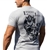 Frank Zane Bodybuilding T-Shirt - Gray