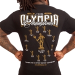 50th Anniversary Mr Olympia T-Shirt - Black