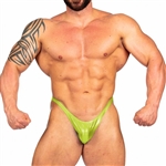 Pro Style Foil Bodybuilding Posing Trunks