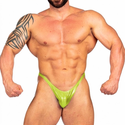 Pro Style Foil Bodybuilding Posing Trunks