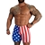 USA Bodybuilding Spandex Shorts - Stars and Stripes