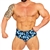 Classic Style Swim Briefs - Blue Camo