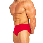 Classic Style Swim Briefs - Red