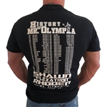 2018 History of Mr. Olympia Shawn Rhoden Flexatron T-Shirt