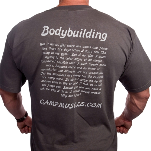 Bodybuilding Philosophy Muscle Gym T-Shirt