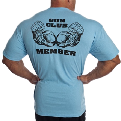 Gun Club Member Bodybuilding Muscle T-Shirt