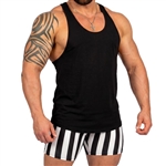 Mens Poly Rayon Racerback Tank