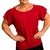 Wide-Neck Bodybuilding Tapered Tee Pump Cover
