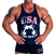 Men’s Bodybuilding Stringer Tank – Cotton Gym Muscle Tank USA