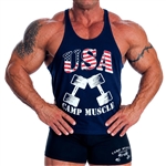 Men’s Bodybuilding Stringer Tank – Cotton Gym Muscle Tank USA