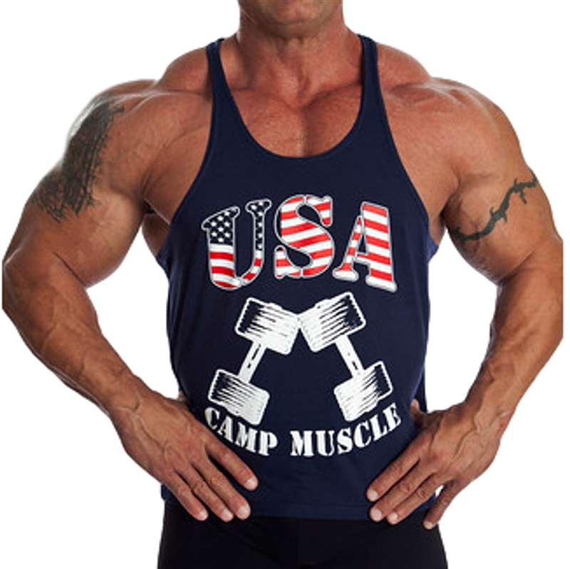 Stringer Tank Tops Gym Stringers Mens Bodybuilding Tank Tops | Camp ...