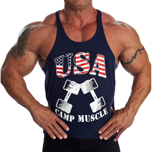 USA Classic Bodybuilding Muscle Stringer Tank