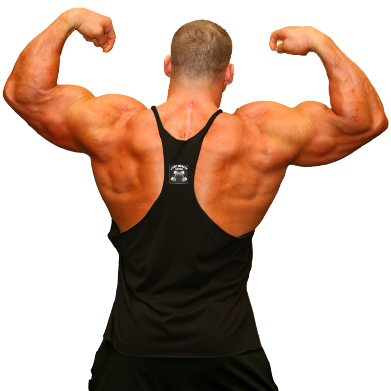 Men's Workout Stringer Tank Tops Muscle Gym Bodybuilding Fitness