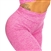 Fuchsia Pink Heather Scrunch Butt Leggings Yoga Gym Fitness Leggings