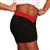 Red Crossover V-Waist Cross Front Yoga Gym Fitness Shorts