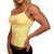 Yellow Camisole Tank Top Yoga Gym Fitness