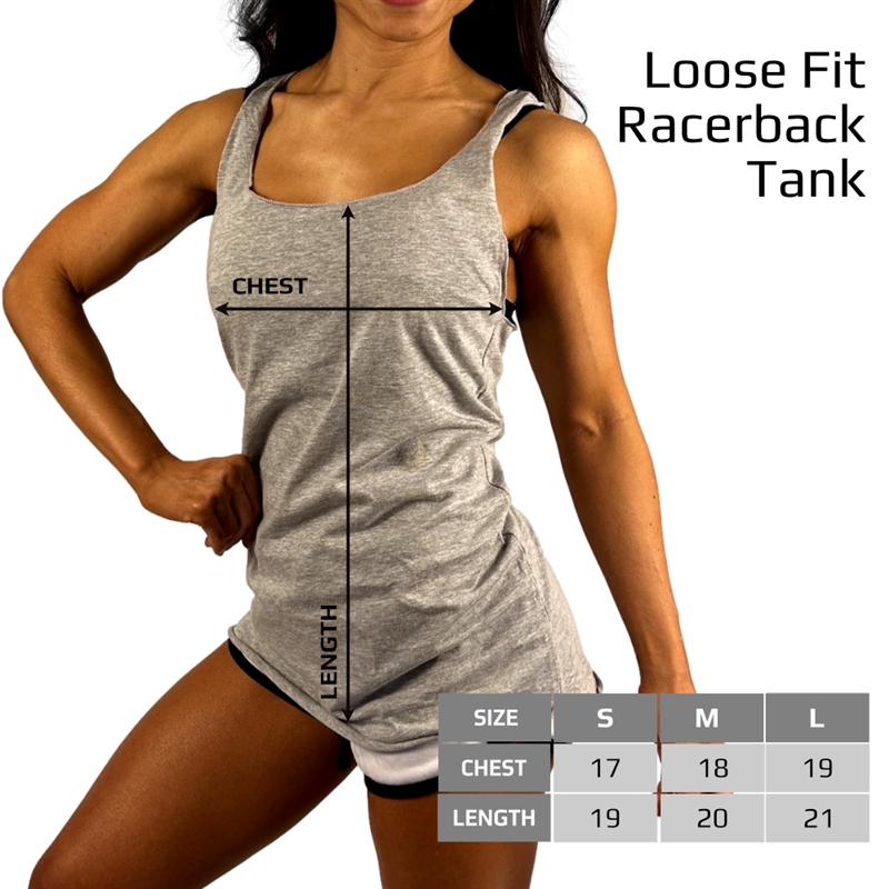 Top Fit Tank Muscle Yellow | Loose Racerback Bodywear Cotton Camp Neon